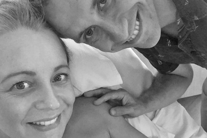 Carrie Bickmore welcomes baby three