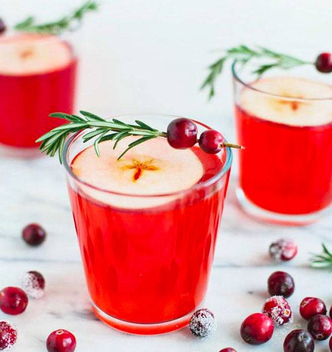 Cranberry apple cider punch recipe