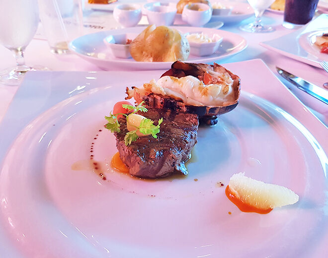 Carnival Legend fine dining