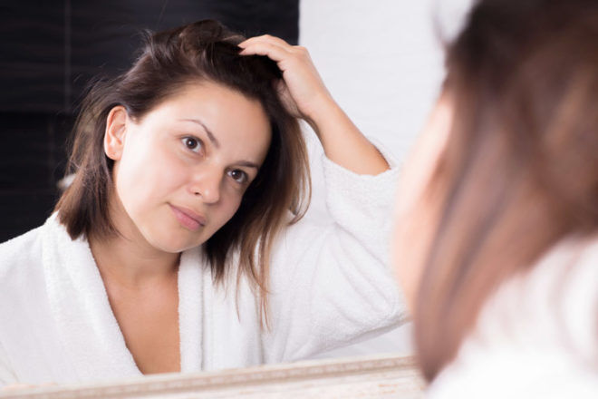 What causes greasy hair during pregnancy and how to make it stop