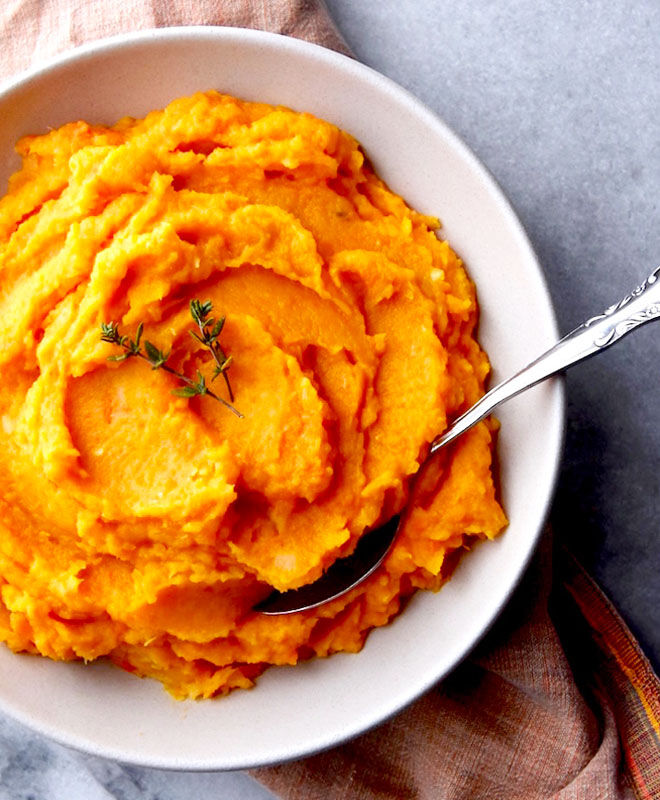 Root vegetable mash