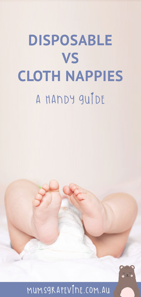 A handy guide to cloth vs disposable nappies | Mum's Grapevine