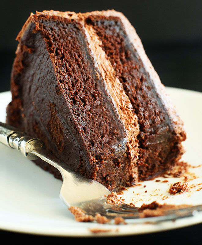 one-bowl vegan chocolate cake