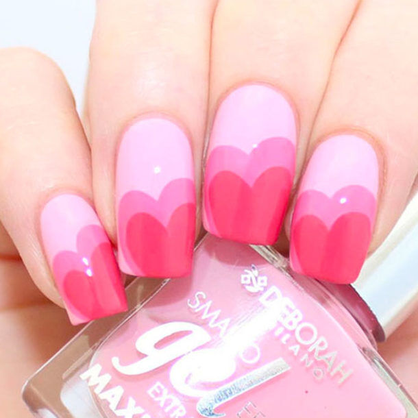 5 fun and flirty Valentine nail polish designs