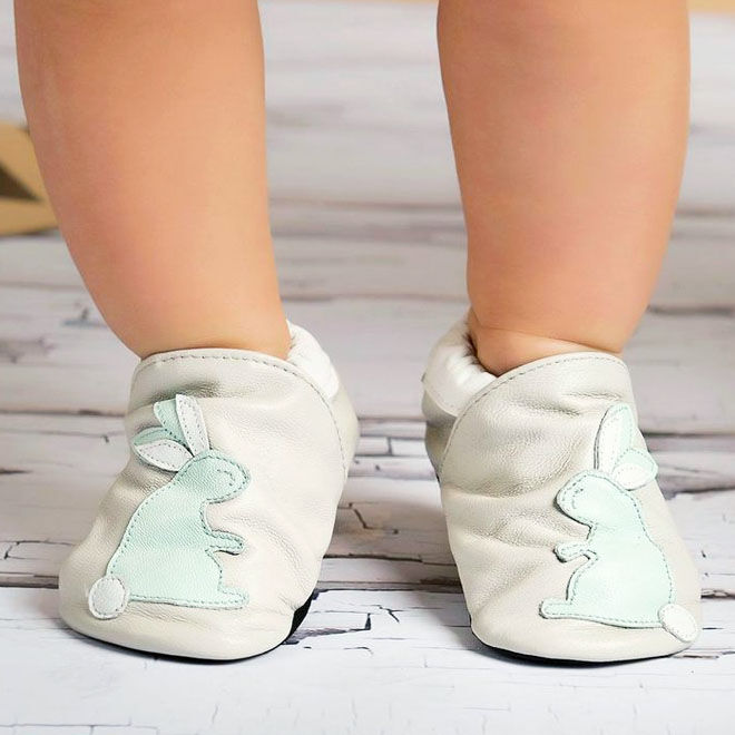 Flopsy baby bunny shoes, Cheeky Little Soles