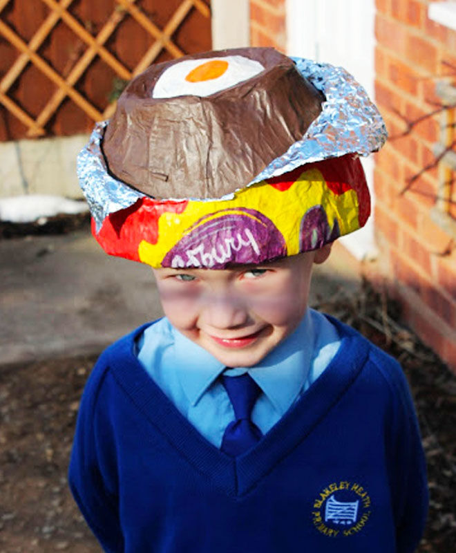 Cream Egg Easter Bonnet Idea