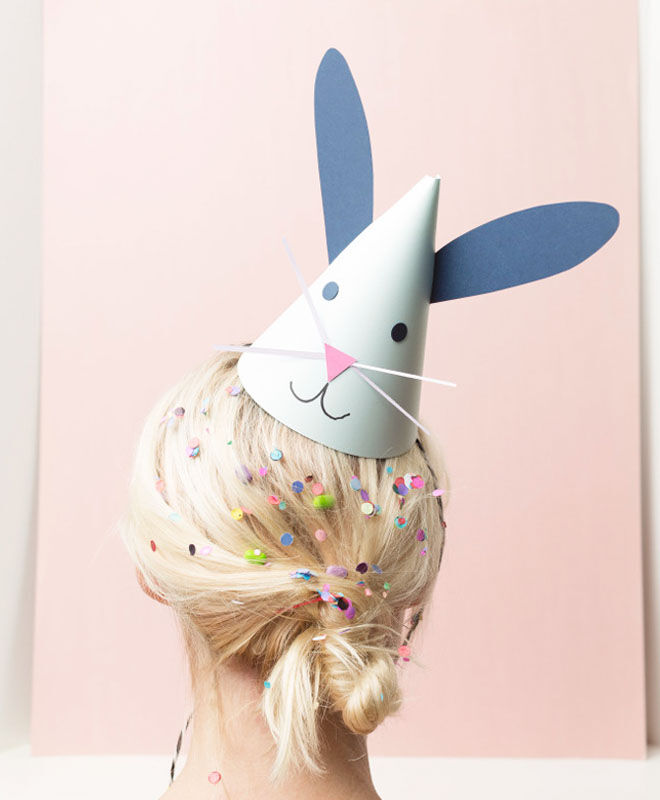 Easter Bunny Party Hat Idea