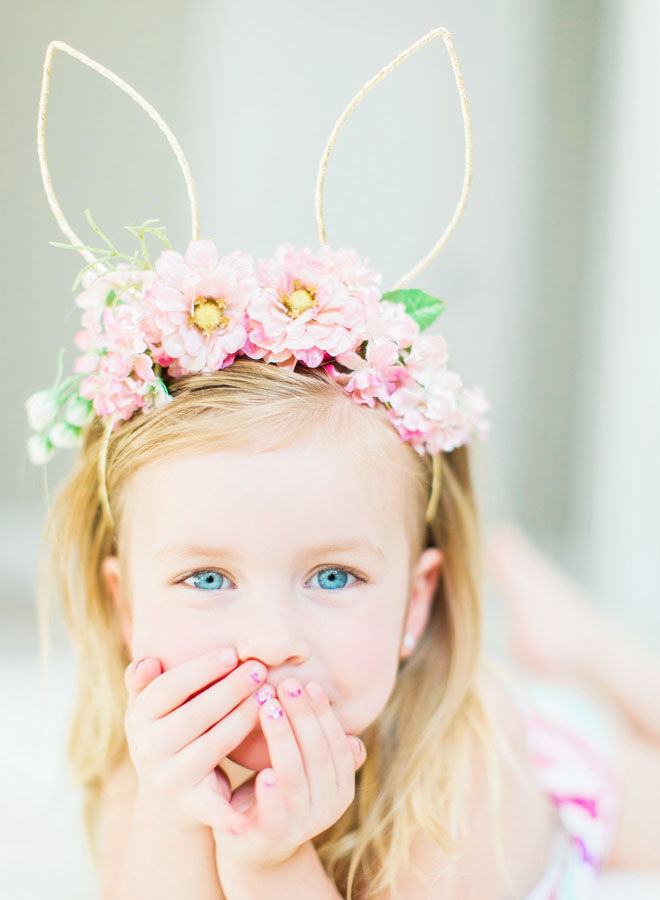 Easter Floral Crown Idea