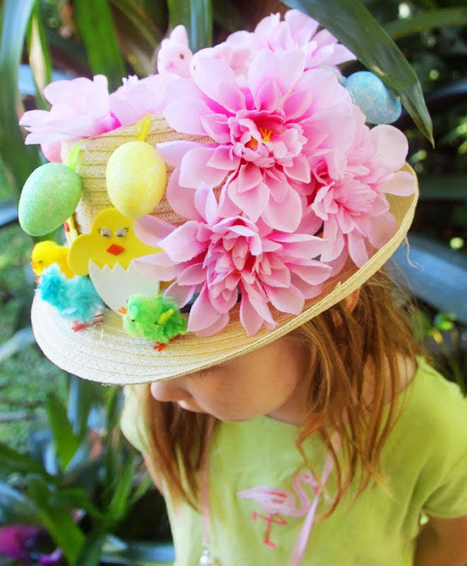 Traditional Easter Bonnet Idea