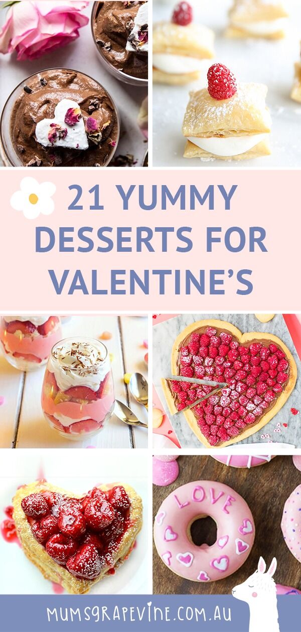 21 Decadent Valentine's Dessert Ideas