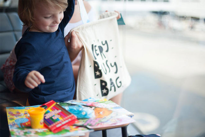 Very Busy Bag, a bag of activities for kids | Mum's Grapevine