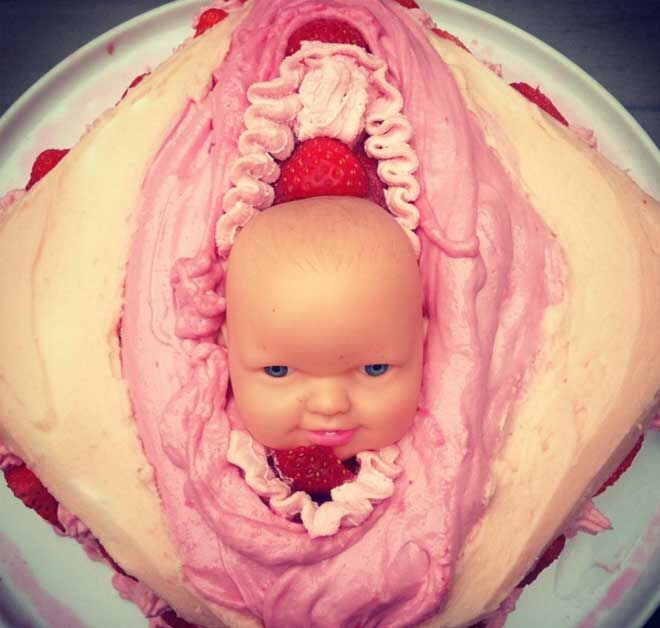 Baby shower cake disaster