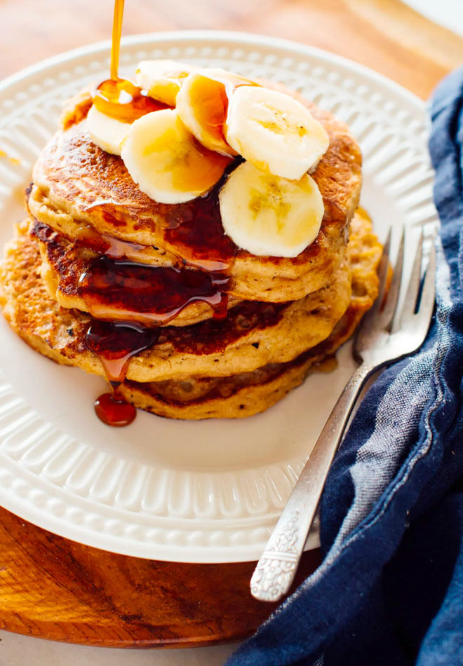 Banana pancake recipe for a healthier breakfast
