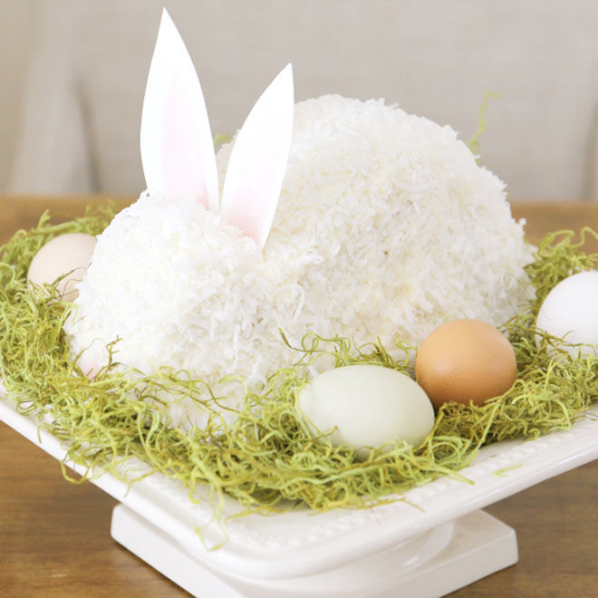 Coconut Bunny Cake