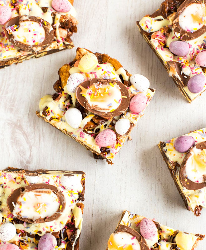 Cream Egg Rocky Road