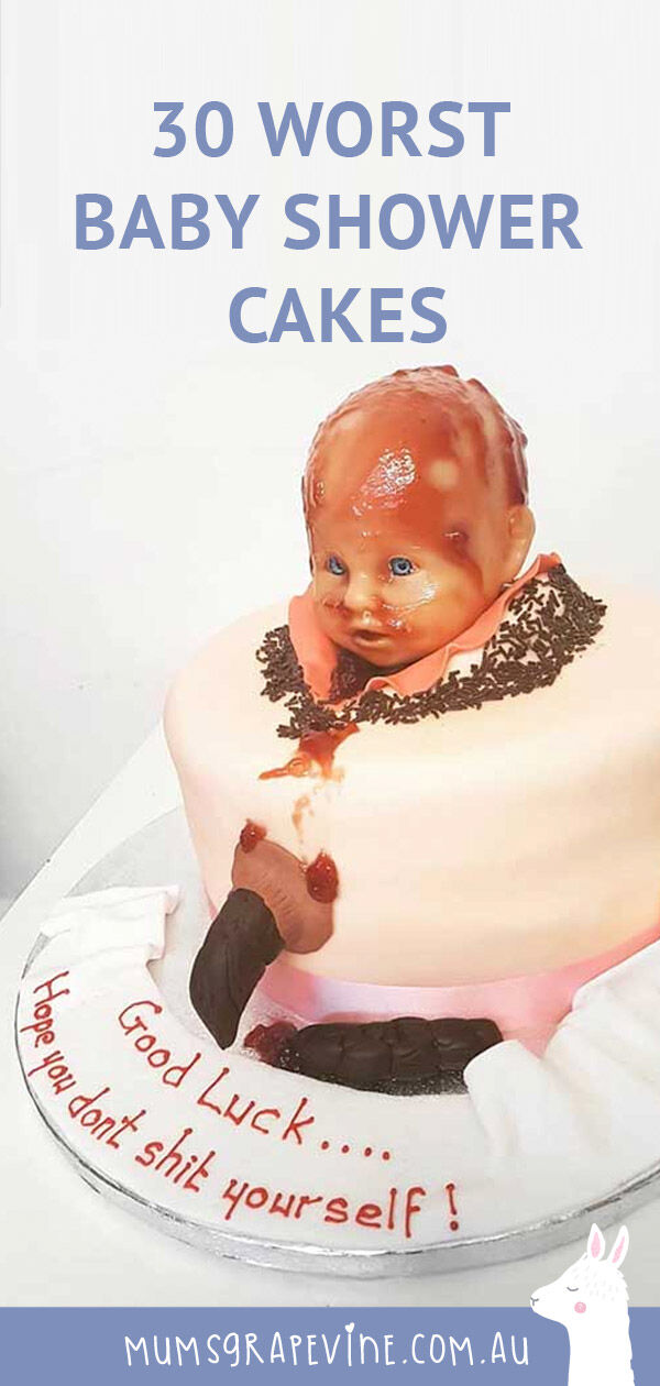 World's worst birthing cakes for baby showers