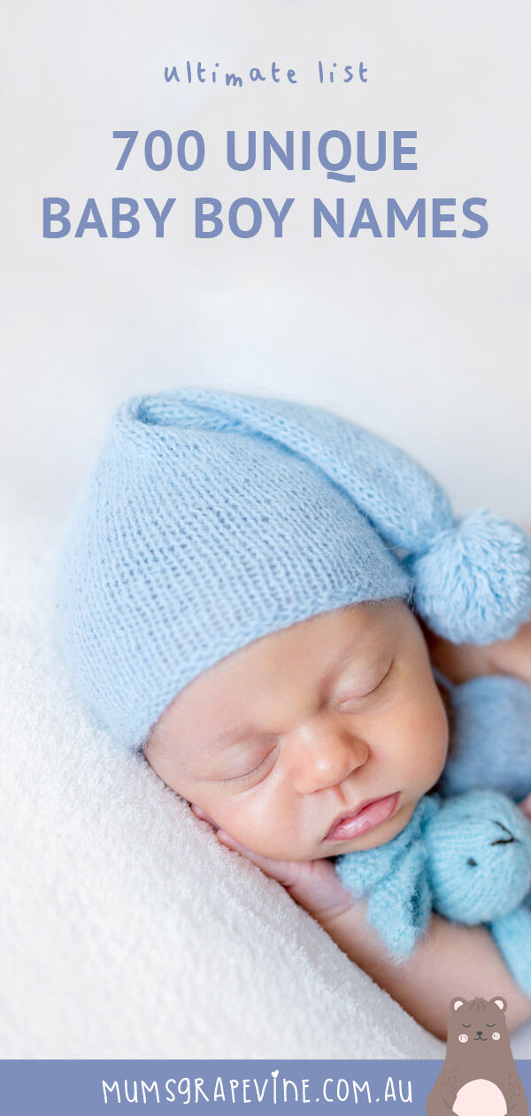 Boy names: 700 names you won't find on other baby name lists