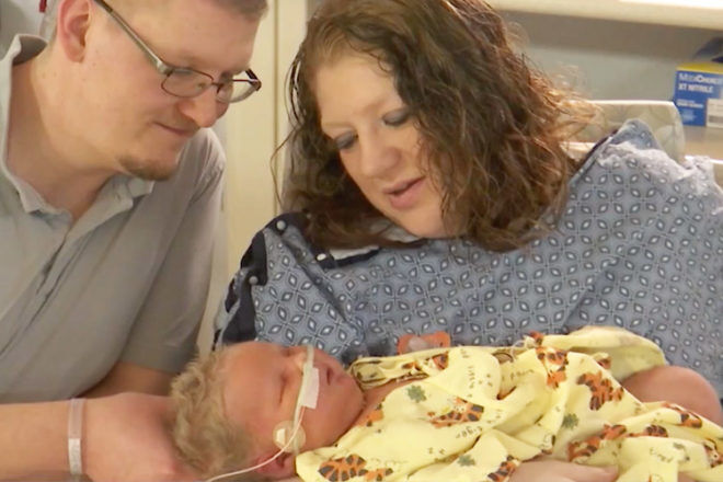 Parents Welcome Son Born Weighing Nearly 15 Pounds, Setting New Record