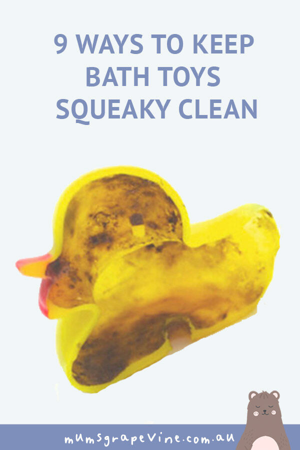 9 tips for squeaky clean bath toys