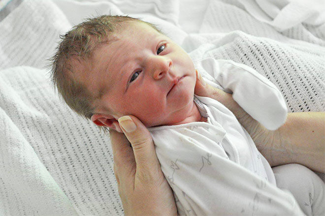 Baby Best born in a hospital car park