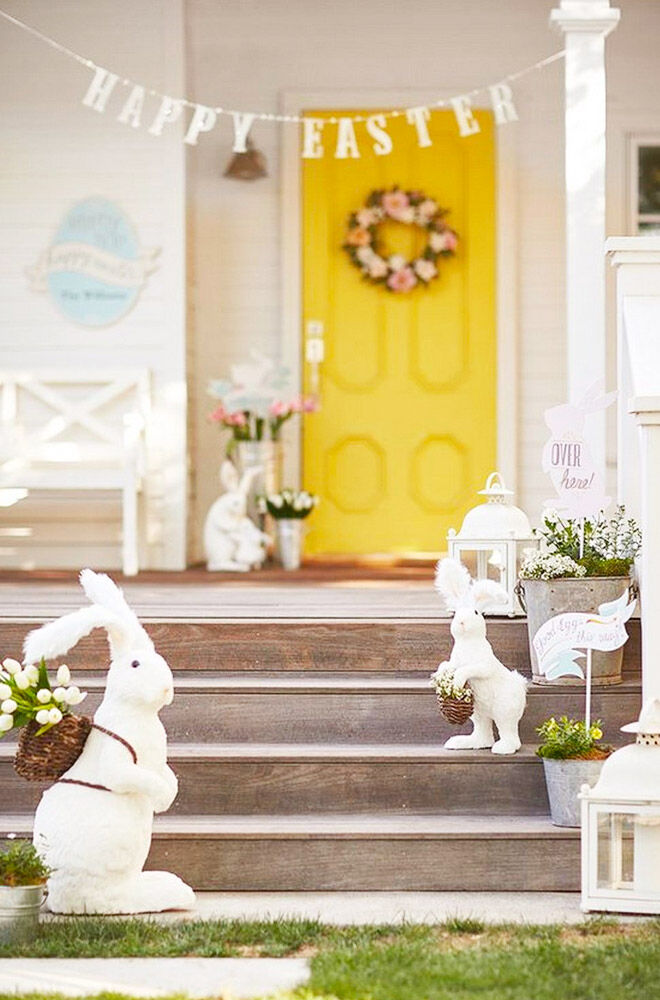 Outdoor Easter decoration ideas