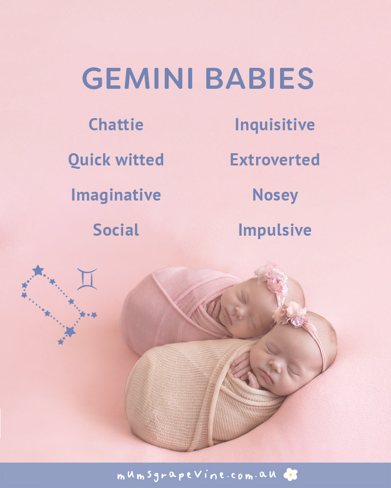 Gemini baby traits
