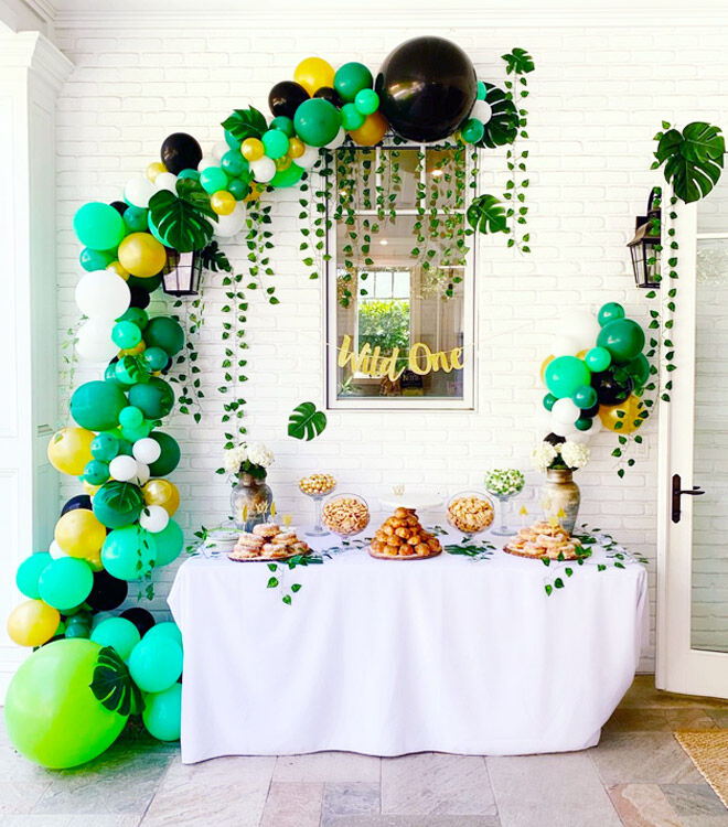 Jungle party decoration ideas 