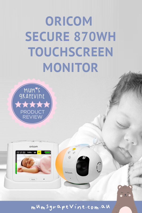 Oricom Secure870WH video baby monitor