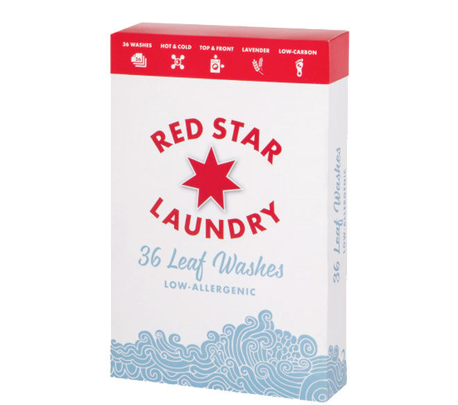 Red Star Laundry Leaf