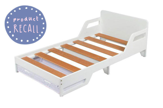 Target toddler bed recall