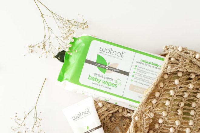 Wotnot natural baby wipes