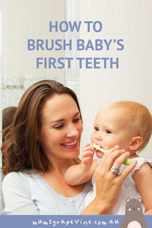 Brushing baby teeth: How and when to do it | Mum's Grapevine