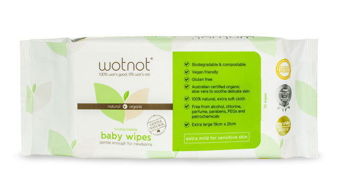Wotnot Biodegradable Baby Wipes