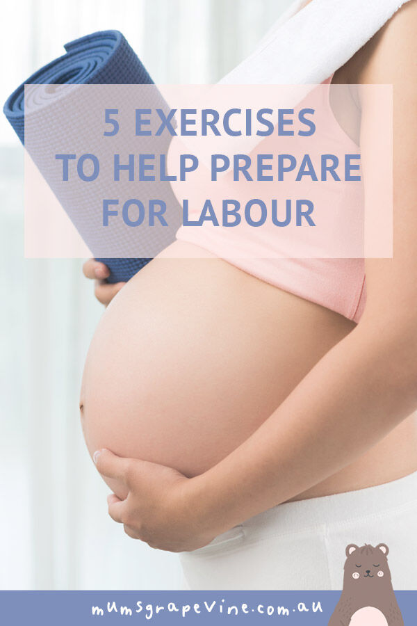 5 exercises in 5 minutes to help prepare your body for labour | Mum's Grapevine