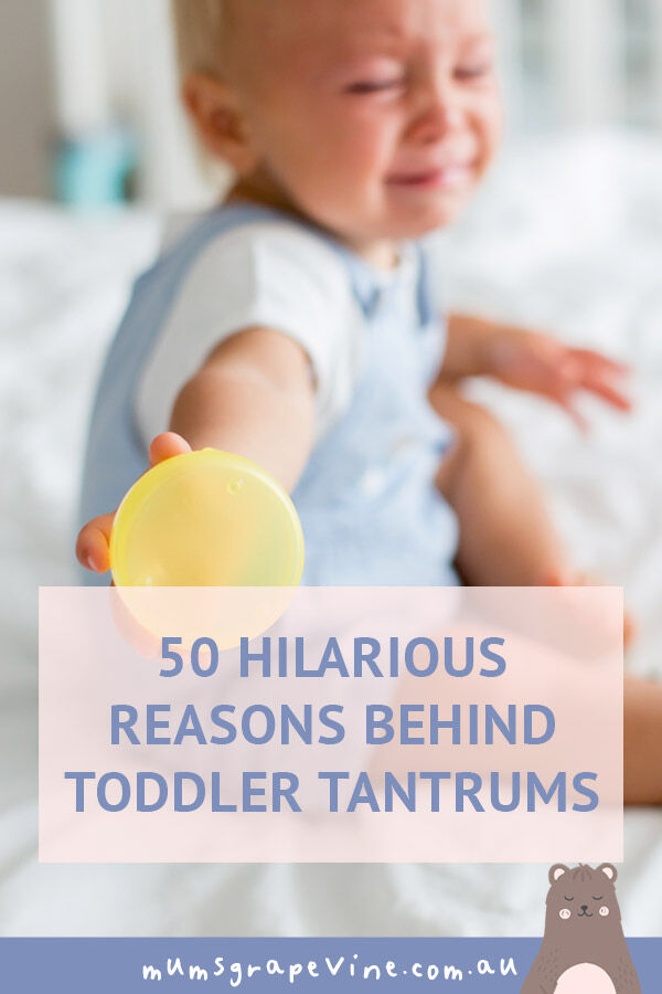 50 hilarious reasons behind toddler tantrums
