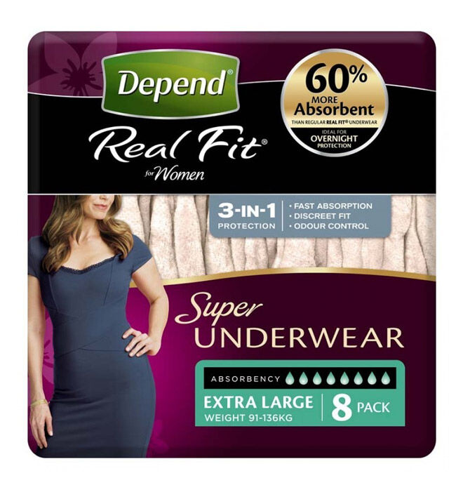 Depend Real Fit