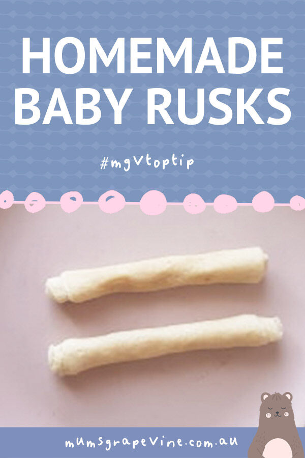 How to make baby rusks