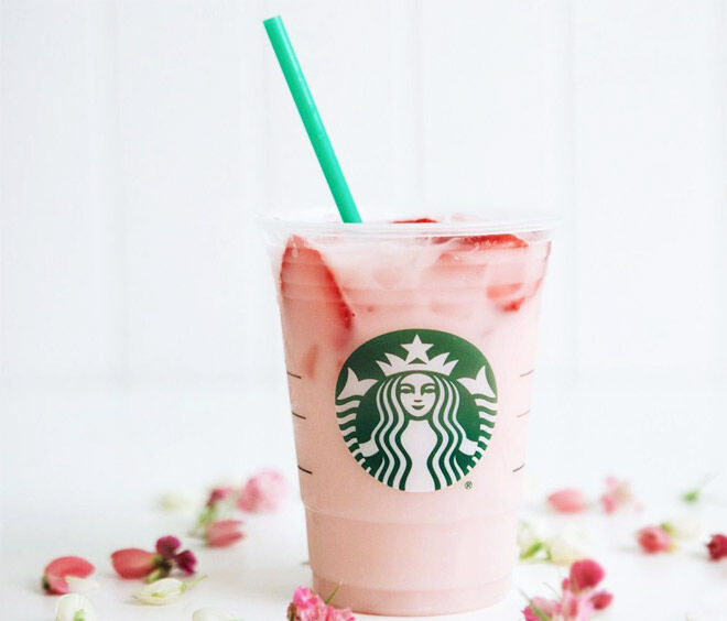 Starbucks Pink Drink for breastfeeding mums