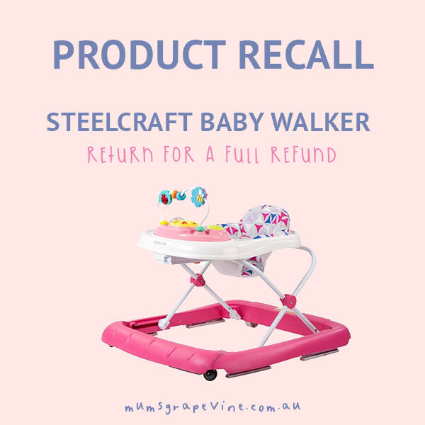 Baby store walker steelcraft