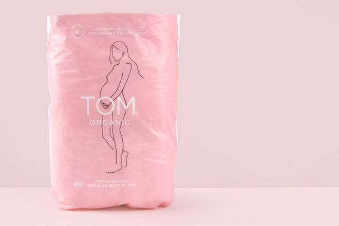 TOM Organic maternity pads
