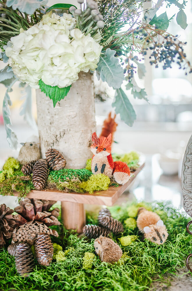 woodland baby shower decoration ideas