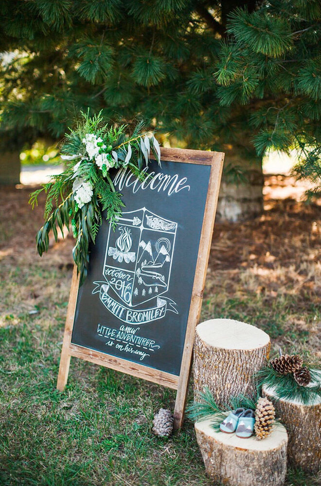 Woodland baby shower inspiration