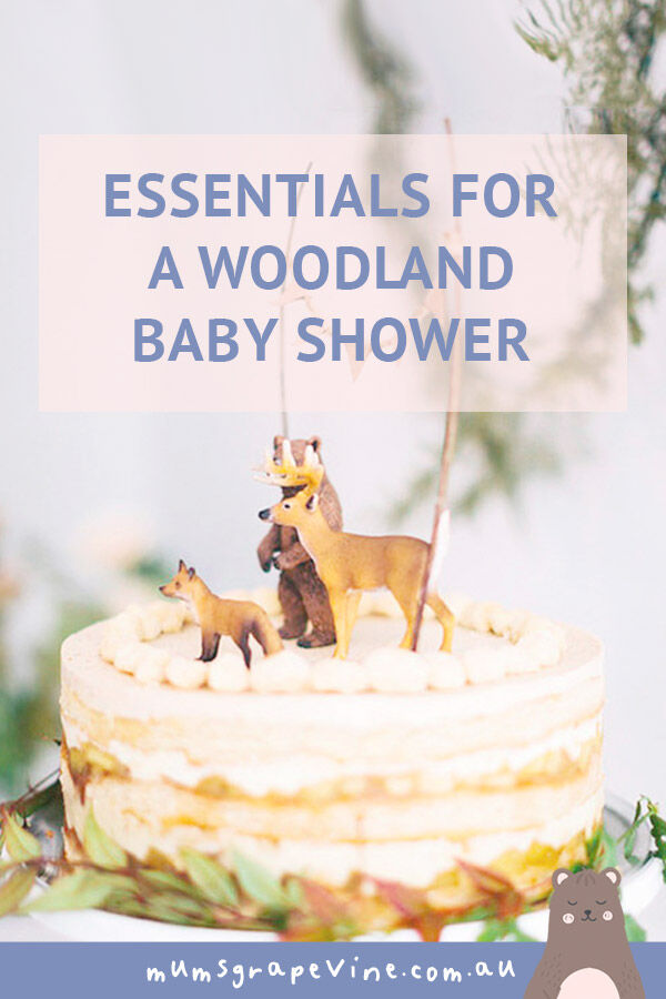 essentials for a woodland baby shower | Mum's Grapevine