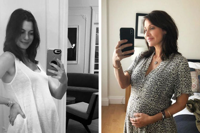 Anne Hathaway and Natalie Imbruglia baby news