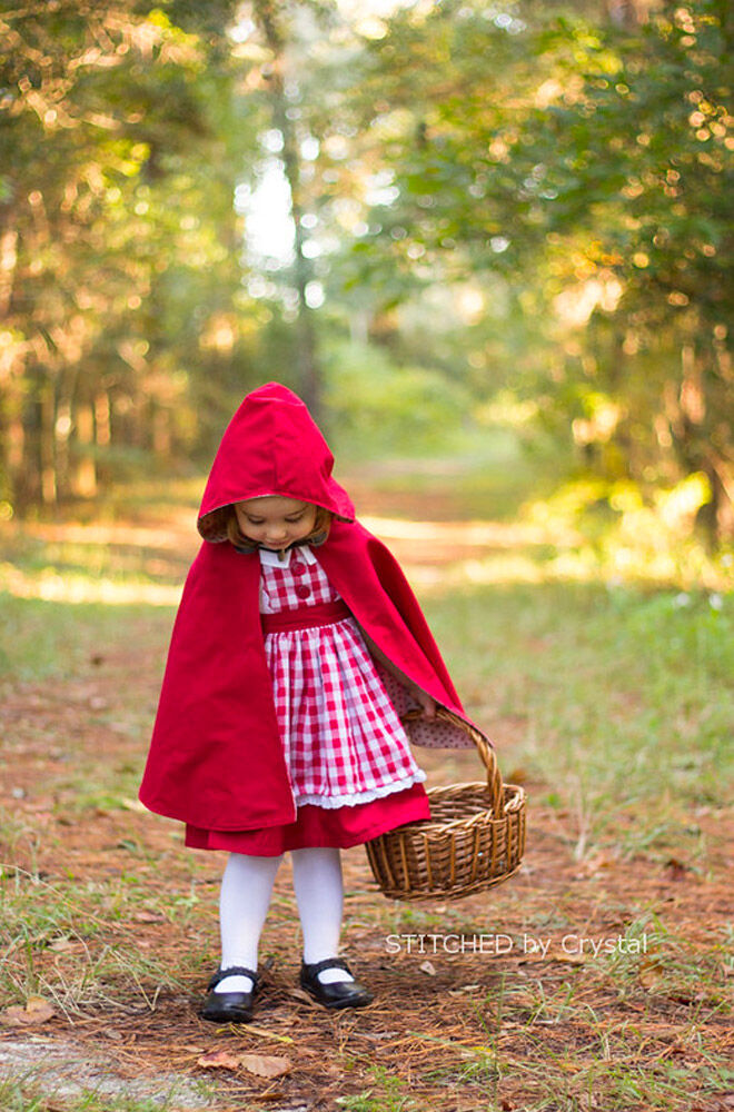 DIY Little Red Riding Hood costume, Book Week
