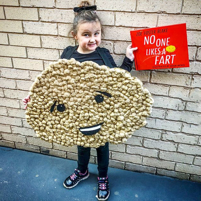 No One Likes a fart costume, Book Week