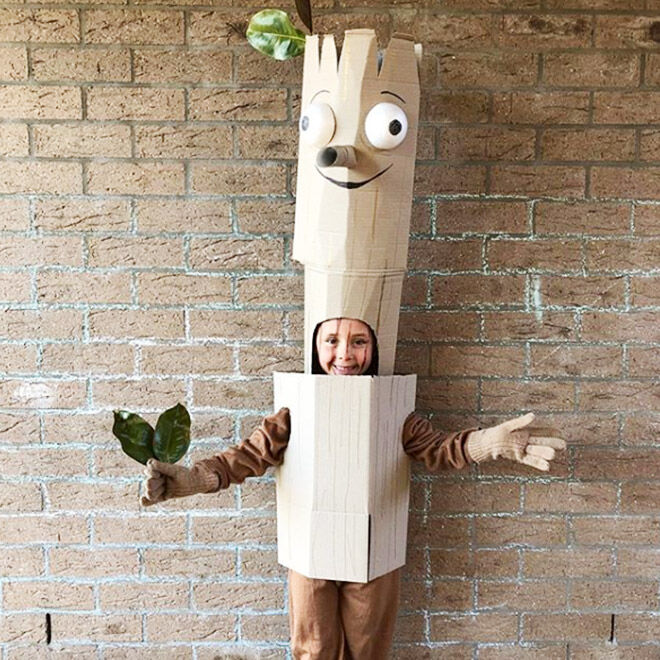 DIY Stick Man costume, Julia Donaldson