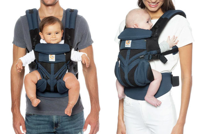 Baby shower gift ideas - Ergobaby Raven Cool Air Mesh Omni 360 Baby Carrier