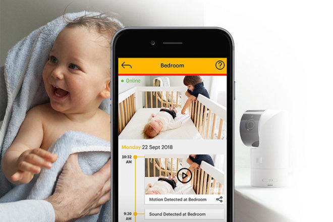 Kodak Cherish c525 video baby monitor smart phone app wifi