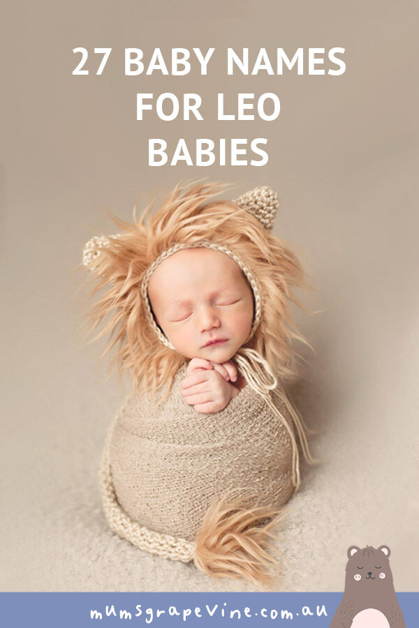 27 baby names for Leo babies